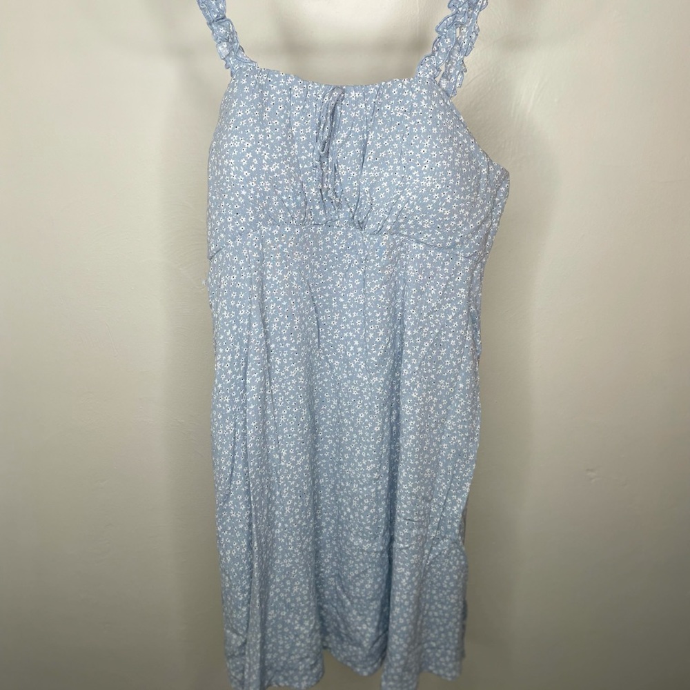 Light Blue Floral Sundress